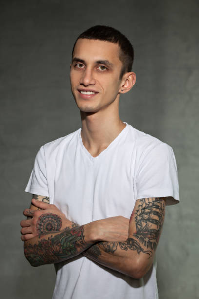 istock Studio portrait of a 20 year old man 1131020284