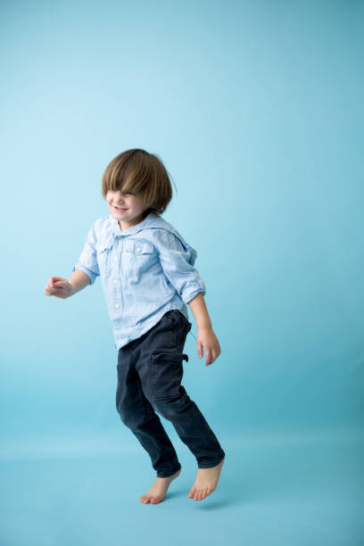 istock Four Year Old Boy is in Photography Studio 1131024178