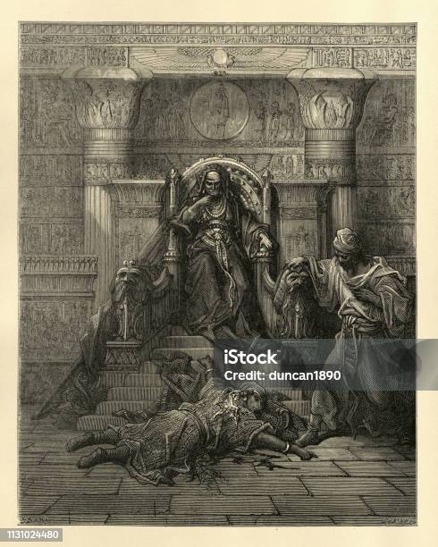 History Of The Crusades Sultana Cheggereddour And Emir Saifeddin Stock Illustration - Download Image Now