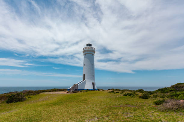 istock Point Stephens Lighthouse on Fingal Island, New South Wales, Australia 1131027299