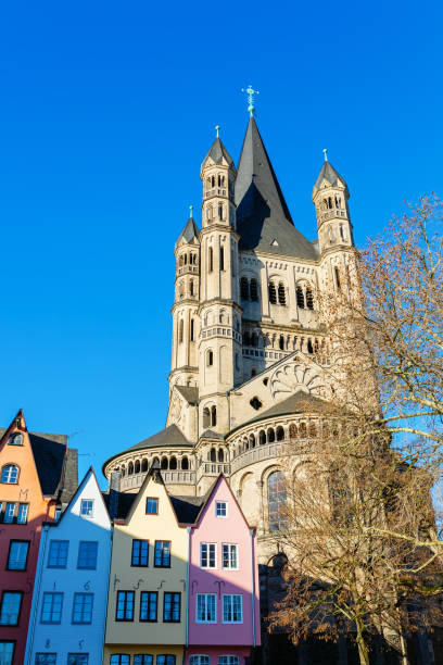 istock historical church Gross St Martin in Cologne, Germany 1131031482