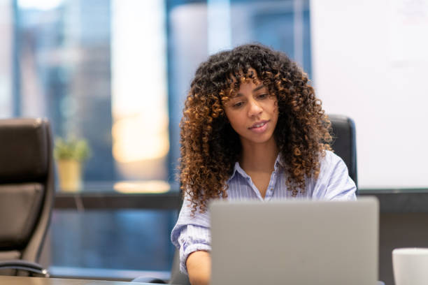istock Business woman in the office 1131035766
