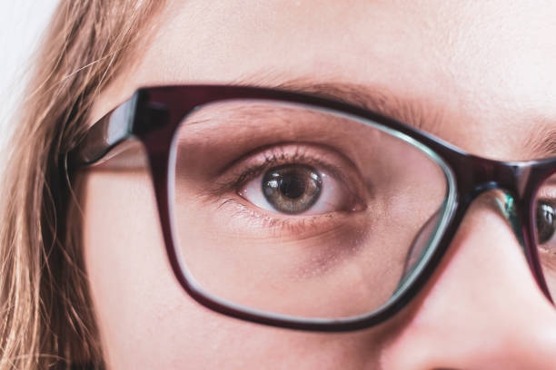 istock Little Girl Glasses 1131049724