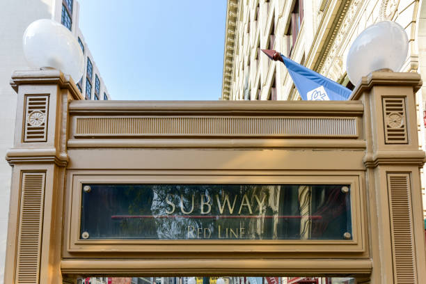 istock Chicago CTA Subway Entrance 1131049776