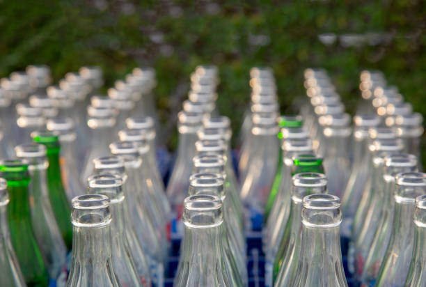 istock empty bottle glass with soda drink 1131050645