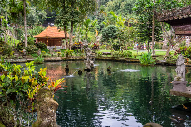 istock Mount Kawi Sebatu Temple, Ubud, Bali, Indonesia. 1131059568