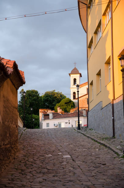Old town of Plovdiv in Bulgaria