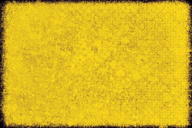 istock Yellow grunge background. Old paint texture 1131064554