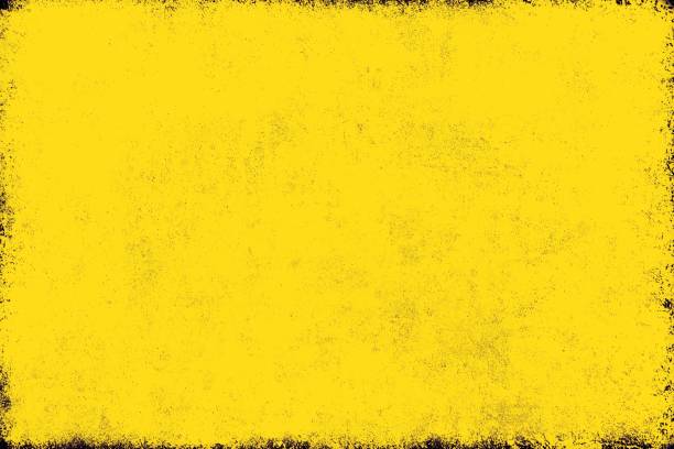 istock Yellow grunge background. Old paint texture 1131064575