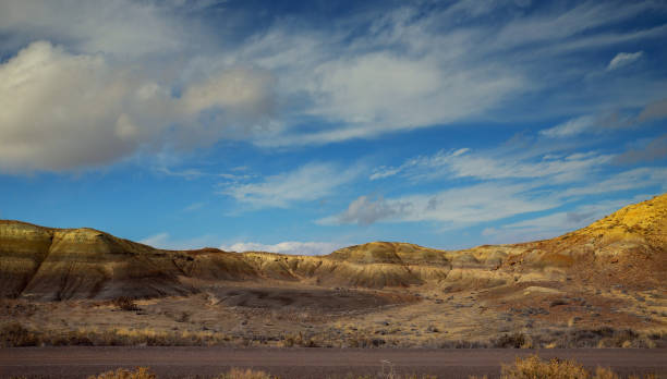 istock Clouds over New Mexico Red Rock Landscape, Southwest USA 1131064845