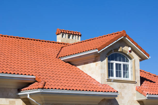 istock Tiled Roof Covering On House 1131070543