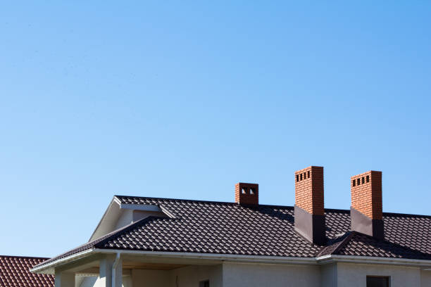 istock Tiled Roof Covering On House 1131070557