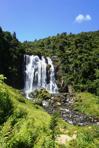 istock Marokopa Falls, New Zealand 1131070695