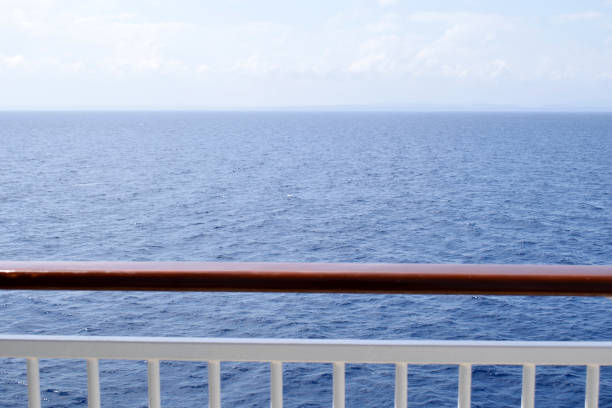 The faint outline of Cuba is visible on the horizon...as seen from a cruise ship that I was on when this photo was taken.