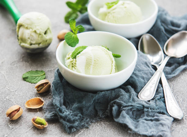istock pistachio ice cream and mint 1131081183