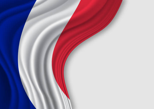 France flag france flag on white background provence alpes cote dazur stock pictures, royalty-free photos & images