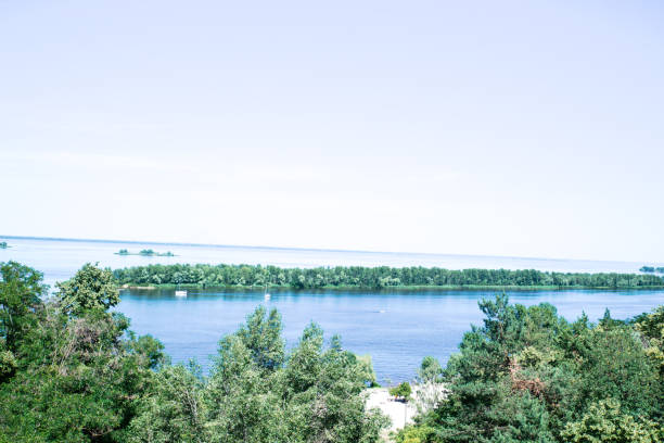 istock Dnepr River. On a summer sunny day. Cherkassy. 1131088860
