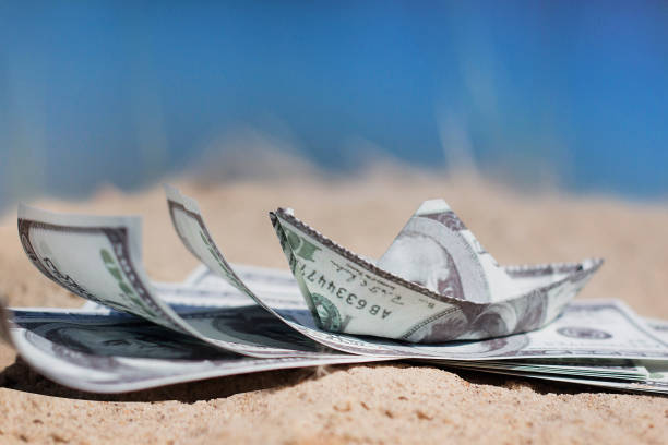istock money for a trip, vacation. 1131095732
