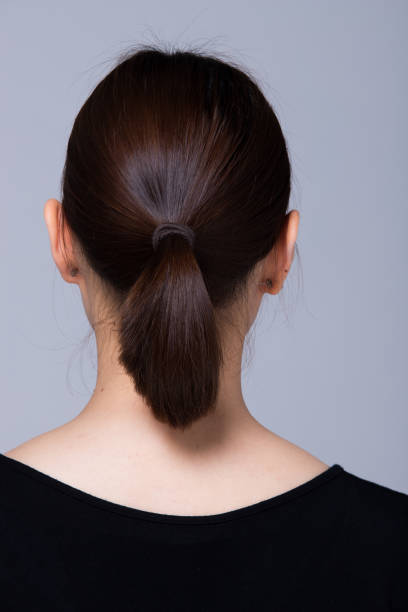 istock Asian Woman before applying make up hair style 1131096302