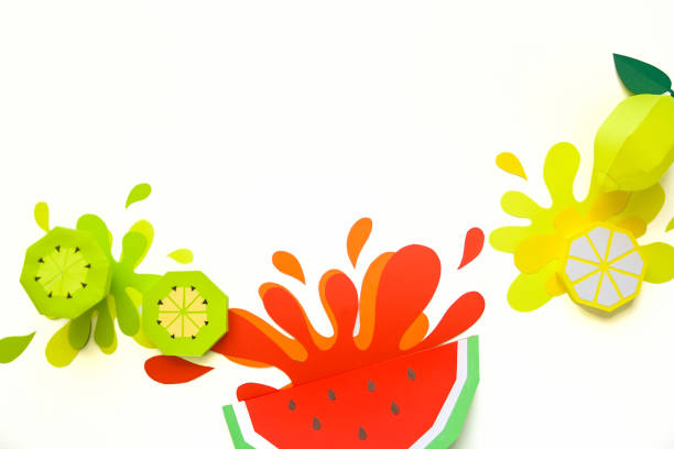 istock Concept fruit juice, element reklama. Splash from watermelon 1131098785