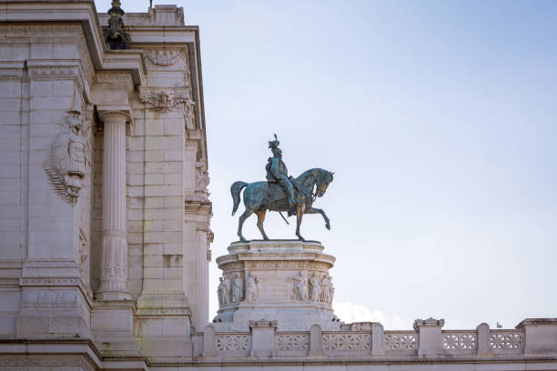 istock Architecture of the Vittorio Emanuele II Monument in Rome 1131098850