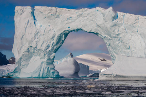 istock Arch in an iceberg - Antarctica 1131100666