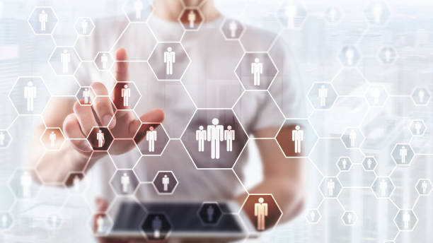 istock HR, Human Resources, Recruitment, Organisation structure and social network concept. 1131116363