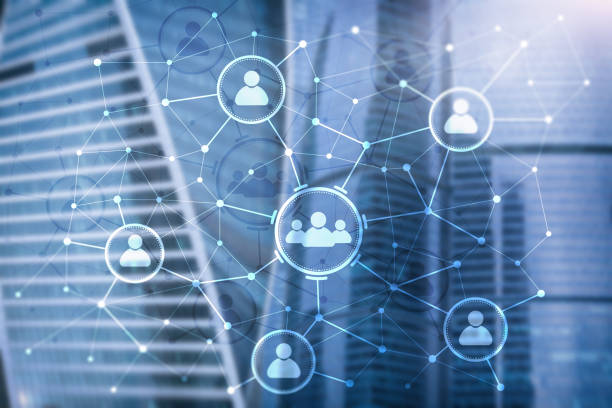 istock People relation and organization structure. Social media. Business and communication technology concept. 1131116378