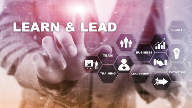 istock Learn and Lead futuristic concepts for busines. 1131116428