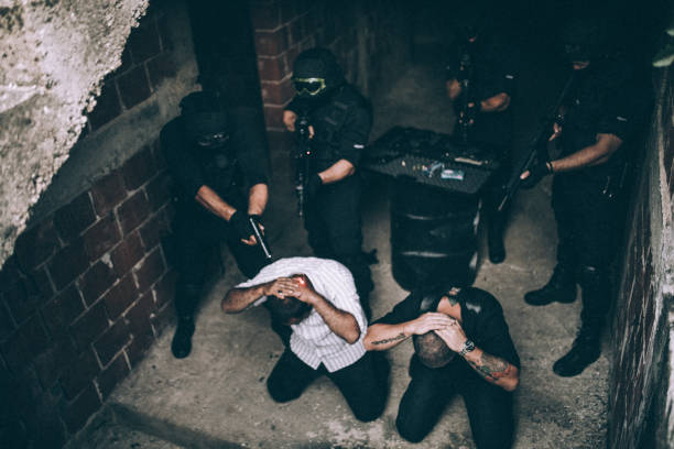 istock SWAT team arresting criminals 1131117440