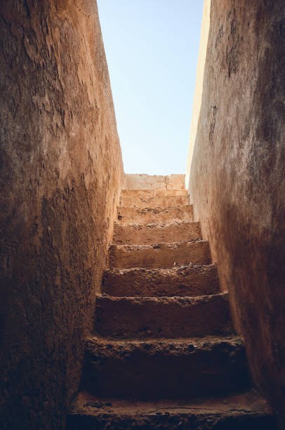 istock Ancient stairs to the sky. 1131119872
