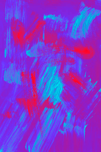 istock Abstract art background. Modern art . Multicolored bright texture. Oil painting 1131120061