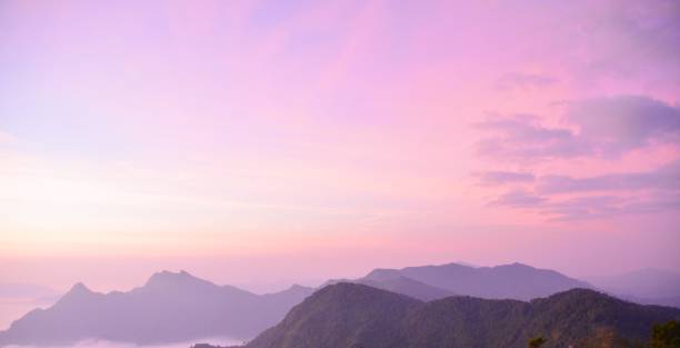 istock Colorful of sunset sky is nature background 1131120780