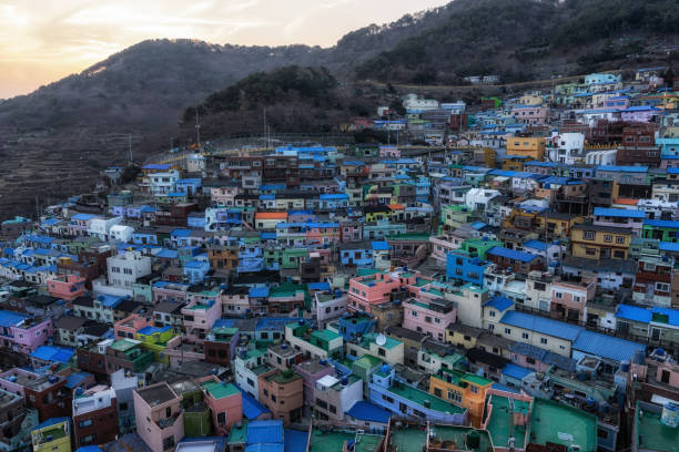 istock busan gamcheon culture village sunset 1131121368