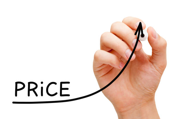 istock Increasing Price Business Graph Concept 1131121809