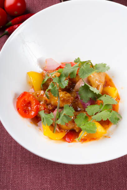 istock Asian meat fried wok style 1131124290