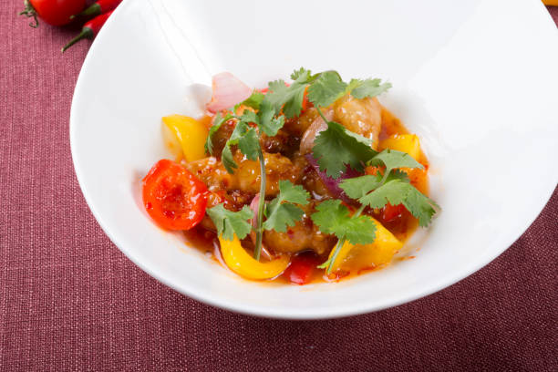 istock Asian meat fried wok style 1131124337