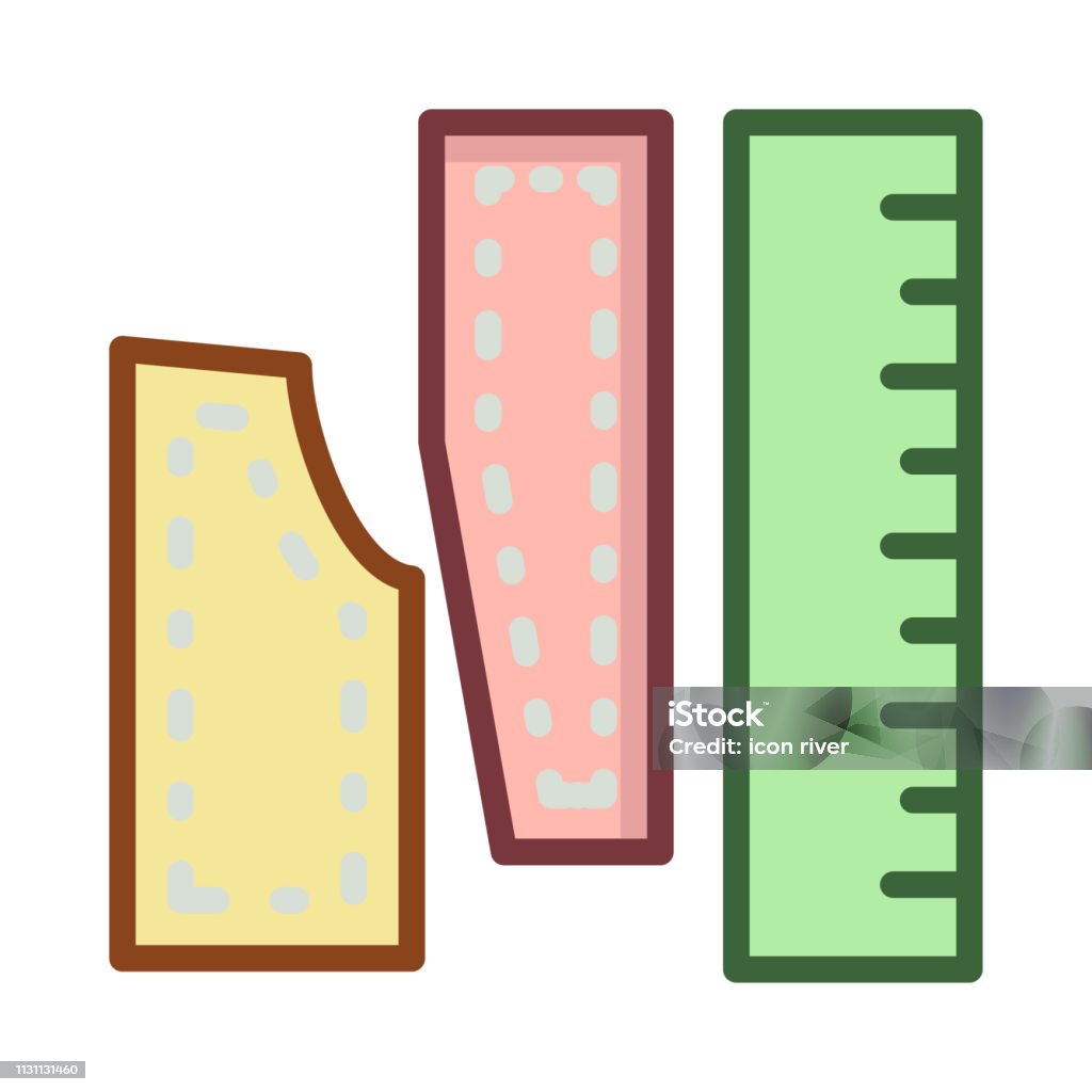 Meter Ruler Graphic Ruler Meter Measure Stock Illustration - Download Image Now ...