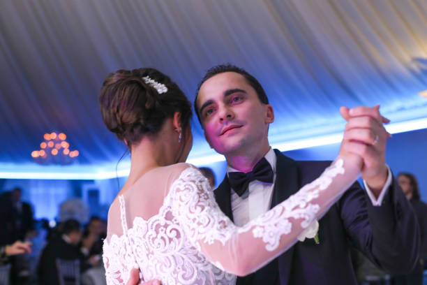 istock First wedding dance of newlywed 1131134145