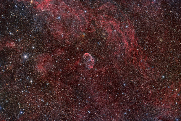 istock NGC 6888 Crescent Nebula in the constellation Cygnus 1131144572