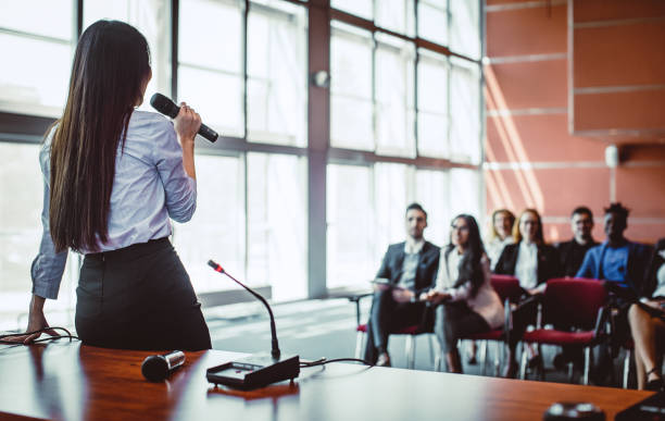 istock Business People at a Conference Event 1131145785