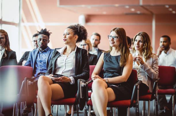 istock Business People at a Conference Event 1131145867