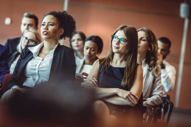 istock Business People at a Conference Event 1131146168