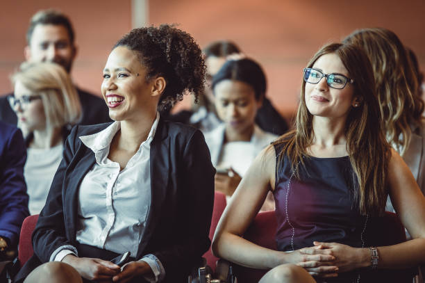 istock Business People at a Conference Event 1131146731