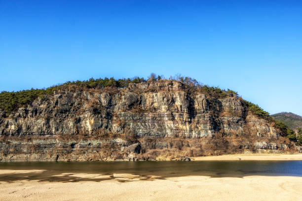 nakdong river and buyongdae cliff
