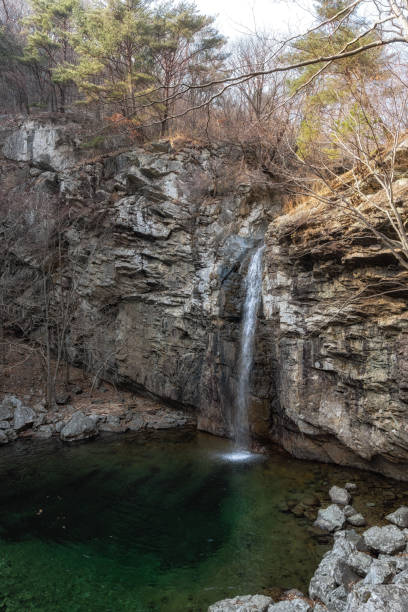 istock paraesopokpo waterfalls in sinbulsan 1131160554