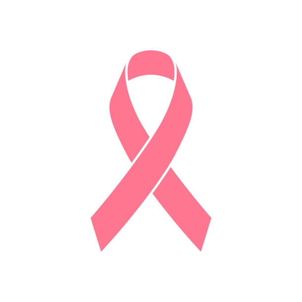 brustkrebs-bewusstseinsbänder - breast cancer awareness stock-grafiken, -clipart, -cartoons und -symbole