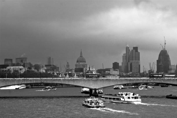 istock Boats along the Thames 1131163700