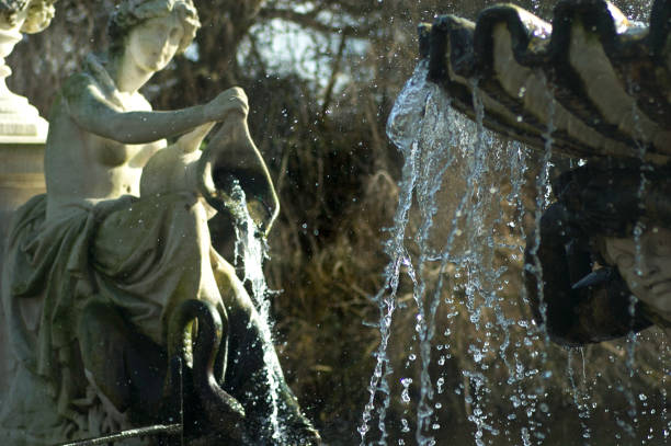 Sparkling Water from fountain Hyde Park