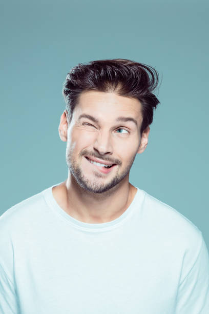 istock Close up of naughty young man 1131164010